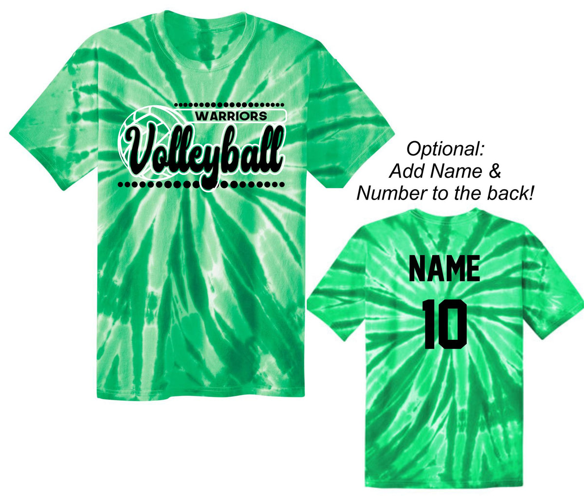 NU Warriors Volleyball '23 threads algona