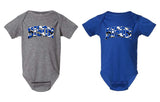 NI Holiday 2025 - Infant Fine Jersey Bodysuit | Camo Design