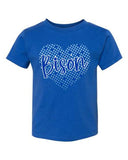 NI Holiday 2025 -Toddler Fine Jersey Tee | Heart Design