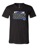 NI Holiday 2025 - BELLA + CANVAS - Jersey V-Neck Tee | Design 1