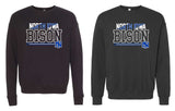 NI Holiday 2025 - BELLA + CANVAS - Sponge Fleece Drop Shoulder Crewneck Sweatshirt | Design 1