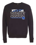 NI Holiday 2025 - BELLA + CANVAS - Sponge Fleece Drop Shoulder Crewneck Sweatshirt | Design 1