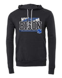 NI Holiday 2025 - BELLA + CANVAS - Sponge Fleece Hoodie | Design 1