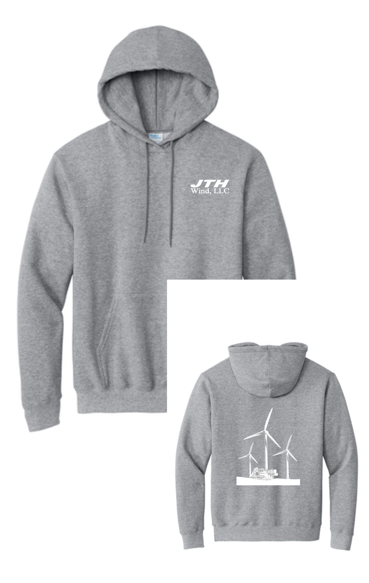 JTH Wind Hoodie threads algona