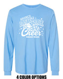 BK Basketball Cheer '25 - BELLA + CANVAS Unisex Jersey Long Sleeve Tee