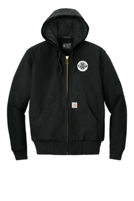 Holland T&S Carhartt ® Tall QuiltedFlannelLined Duck Active Jac threads algona