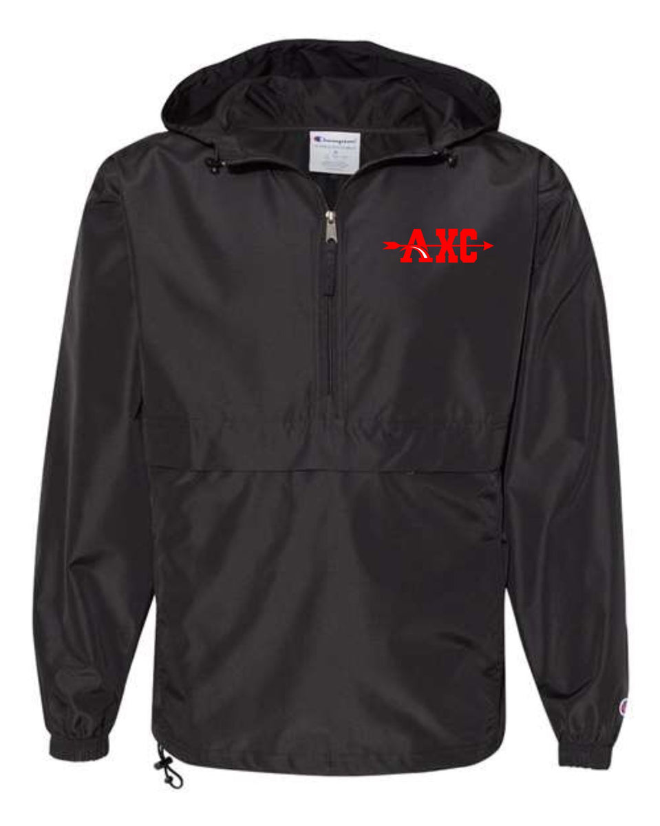 Algona XC '23 Champion Packable QuarterZip Jacket threads algona