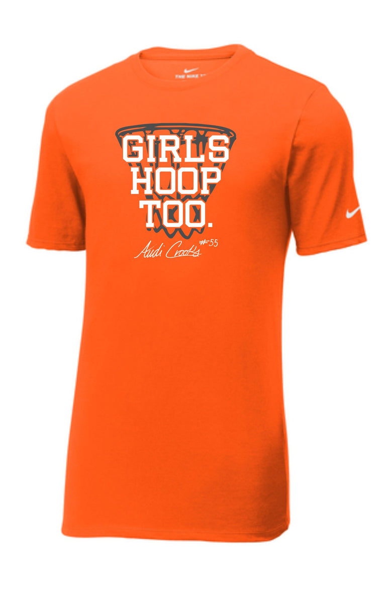 Dri-FIT Cotton/Poly Tee{Girls Hoop Too} – threads algona