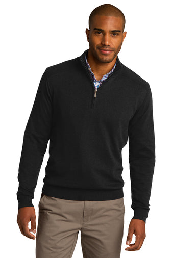 Business Attire Port Authority 1 2 Zip Sweater