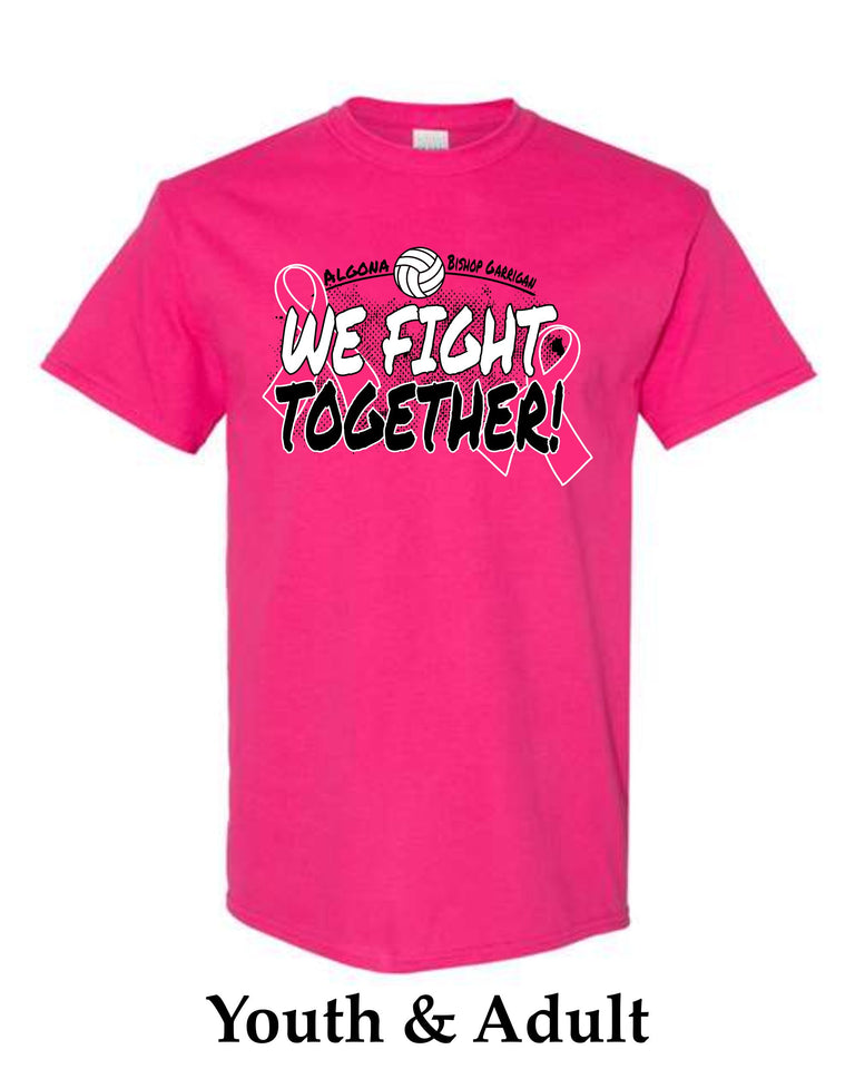 Algona+Bishop Garrigan Pink Out Volleyball 2023