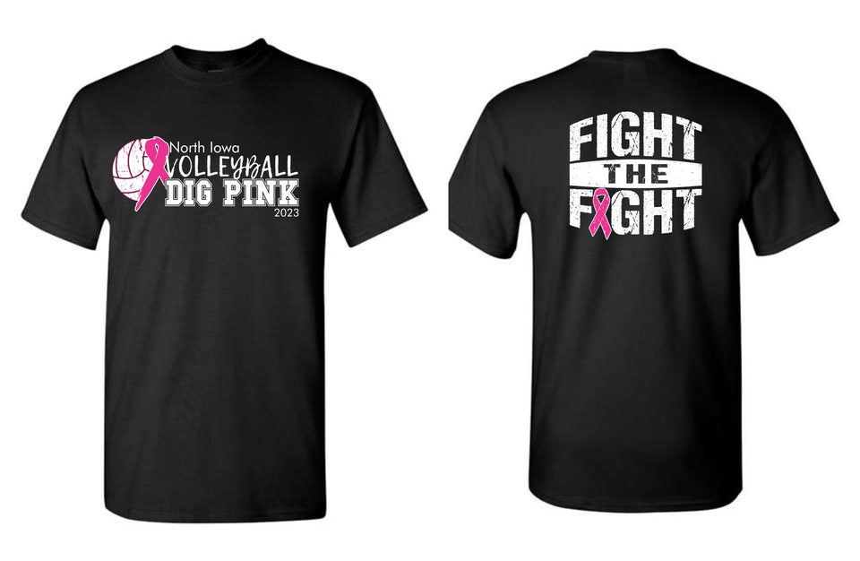 North Iowa Volleyball DIG PINK 2023