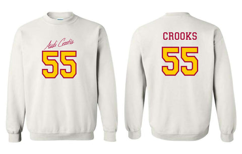 A.C. -White Crew Sweatshirt #55