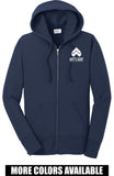 Art's Way Scientific - Port & Co™ Women's Core Fleece Full-Zip Hooded Sweatshirt