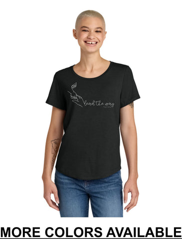 CFF - Allmade® Women’s Relaxed Tri-Blend Scoop Neck Tee | Lead the Way
