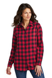 KRHC- Port Authority® Women's Plaid Flannel Tunic