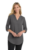 FSB- Port Authority ® Ladies 3/4-Sleeve Tunic Blouse