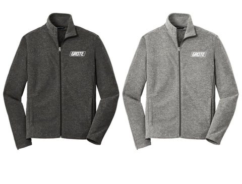 Grote -Port Authority® Heather Microfleece Full-Zip Jacket