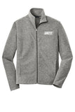 Grote -Port Authority® Heather Microfleece Full-Zip Jacket