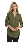 FSB- Port Authority ® Ladies 3/4-Sleeve Tunic Blouse