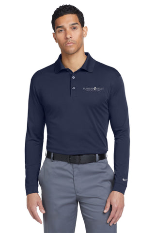 FTSB  - Nike Long Sleeve Dri-FIT Stretch Tech Polo
