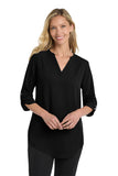FSB- Port Authority ® Ladies 3/4-Sleeve Tunic Blouse