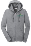 Art's Way Scientific - Port & Co™ Women's Core Fleece Full-Zip Hooded Sweatshirt
