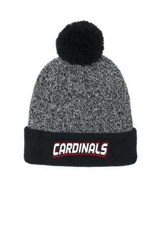 GHV Holiday '25 - Sport-Tek® Halftime Heather Pom Beanie | 2 Logo Options