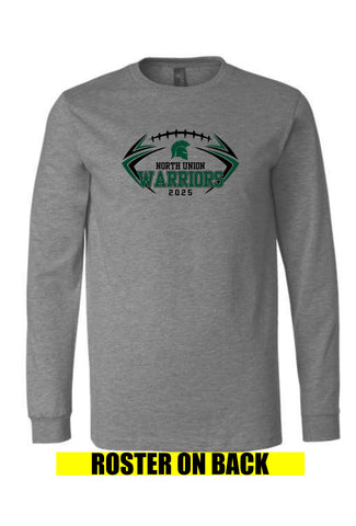 NU FB '25 - BELLA + CANVAS Heather CVC Long Sleeve Tee