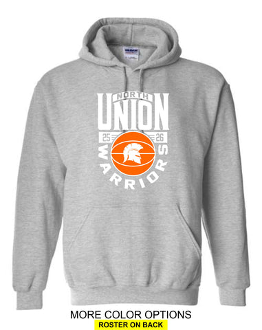 NU Basketball '25 - Hooded Sweatshirt  (Youth/Adult/Tall)