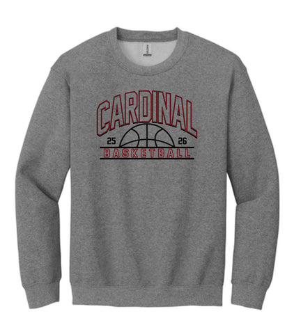 GHV Basketball '25 - Crewneck Sweatshirt -Adult, Talls