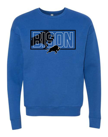 NGF '25 -ROYAL  BELLA + CANVAS Unisex Sponge Fleece Drop Shoulder Crewneck Sweatshirt