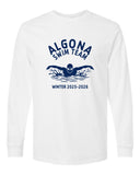 Algona Swim Team | Winter 2025 -  Gildan Long Sleeve Tee (Youth/Adult)