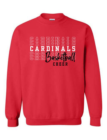 GHV Basketball Cheer '25 - Crewneck Sweatshirt  Youth, Adult, Talls