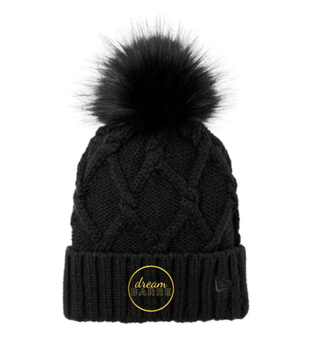 Dream Barre- New Era ® Faux Fur Pom Beanie
