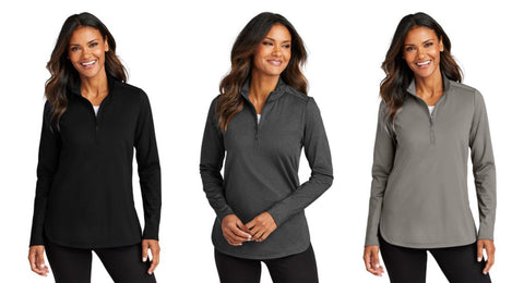 Algona Coach - Port Authority® Women's C-FREE® Double Knit 1/4-Zip