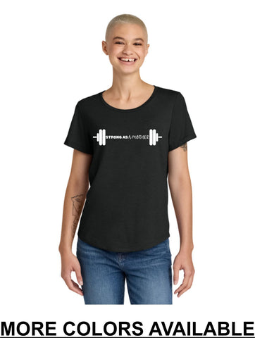 CFF - Allmade® Women’s Relaxed Tri-Blend Scoop Neck Tee | Strong as a Mother