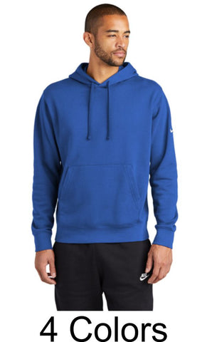 NI Staff- Nike Club Fleece Sleeve Swoosh Pullover Hoodie