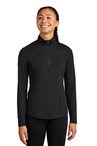 FTSB - Sport-Tek® Women's PosiCharge® Tri-Blend Wicking 1/4-Zip Pullover