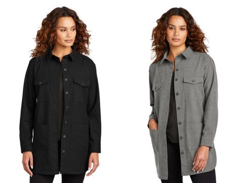 CSA - Mercer+Mettle™ Women’s Long Sleeve Twill Overshirt