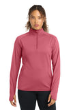 WIB-Sport-Tek® Women's Sport-Wick® Stretch 1/4-Zip Pullover