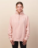 Dream Barre - Ladies Boxy Half Zip Fleece