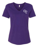 Ex Op Staff - BELLA + CANVAS Women’s Relaxed Jersey V-Neck Tee