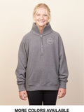 Dream Barre - Ladies Boxy Half Zip Fleece