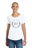 CFF - Allmade® Women’s Relaxed Tri-Blend Scoop Neck Tee | To an Angel...