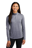 FTSB - Sport-Tek® Women's PosiCharge® Tri-Blend Wicking 1/4-Zip Pullover