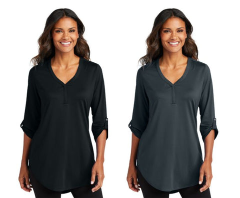 Algona Coach -Port Authority® Women's City Stretch 3/4-Sleeve Tunic