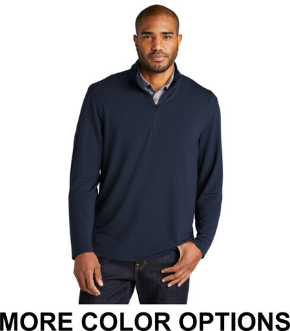 WIB Port Authority® Microterry 1/4-Zip Pullover