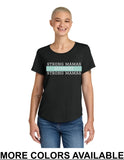 CFF - Allmade® Women’s Relaxed Tri-Blend Scoop Neck Tee | SMSSM-Text