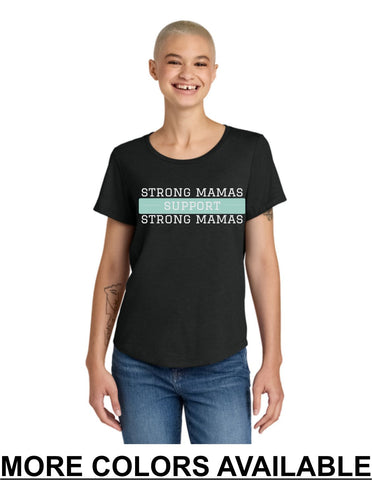 CFF - Allmade® Women’s Relaxed Tri-Blend Scoop Neck Tee | SMSSM-Text