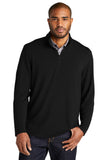 WIB Port Authority® Microterry 1/4-Zip Pullover